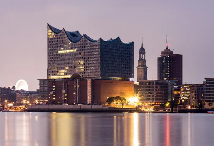 La Philharmonie de l'Elbe à Hambourg
