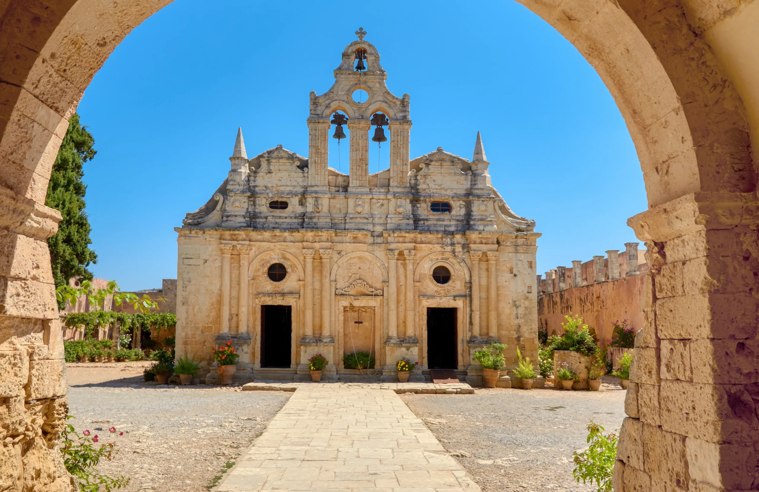 Monastère d'Arkadi près de Rethymnon